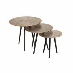 Table Basse|Table Gigogne<Made in Meubles Table basse gigogne en aluminium Aurèle