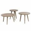 Table Basse|Table Gigogne<Made in Meubles Table basse gigogne en bois de manguier Nala