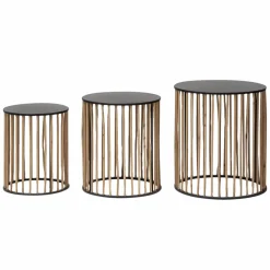 Table Basse|Table Gigogne<Made in Meubles Table basse gigogne en bois de sapin Nicole