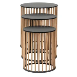 Table Basse|Table Gigogne<Made in Meubles Table basse gigogne en bois de sapin Nicole