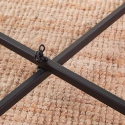 Table Basse|Table Gigogne<Made in Meubles Table basse gigogne en verre fumé et métal Florian