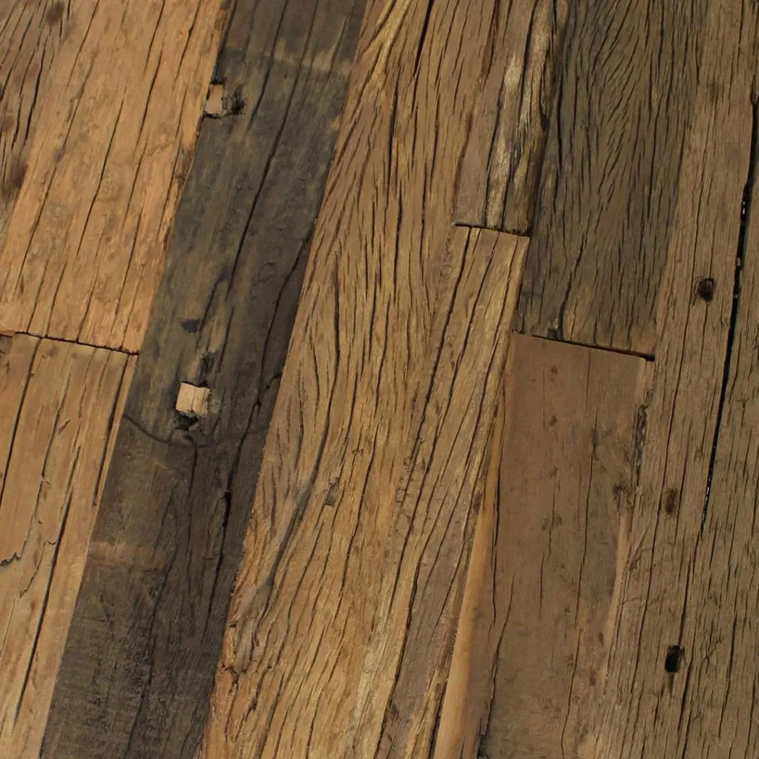 Table Basse|Table Gigogne<Made in Meubles Table basse gigogne ronde en bois recyclé Milla