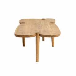 Table Basse<Made in Meubles Table basse vague en bois de manguier Zola