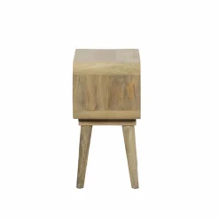 Bout De Canapé & Sellette|Chevet<Made in Meubles Table de chevet avec niche en bois de manguier Maëva