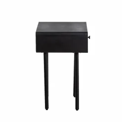 Chevet<Made in Meubles Table de chevet en bois de manguier et métal Liv