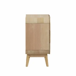 Chevet<Made in Meubles Table de chevet en bois de paulownia Nilo