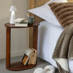 Chevet<Made in Meubles Table de chevet en bois de manguier Swan