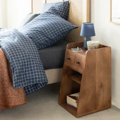 Chevet<Made in Meubles Table de chevet en bois de manguier Irène