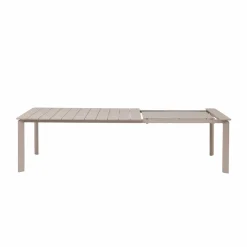 Table De Jardin<Made in Meubles Table de jardin en aluminium taupe Kaïa