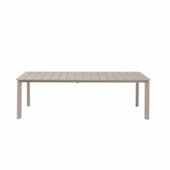 Table De Jardin<Made in Meubles Table de jardin en aluminium taupe Kaïa