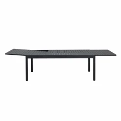 Table De Jardin<Made in Meubles Table de jardin en aluminium rectangulaire gris Kaïa