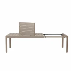 Table De Jardin<Made in Meubles Table de jardin rectangulaire en aluminium taupe Kaïa