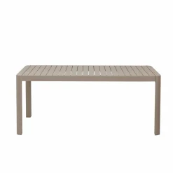 Table De Jardin<Made in Meubles Table de jardin rectangulaire en aluminium taupe Kaïa