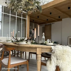 Table À Manger<Made in Meubles Table à manger avec allonges en bois recyclé Garance