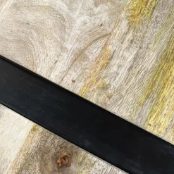 Table À Manger<Made in Meubles Table à manger avec allonges en bois de manguier New-York