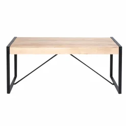 Table À Manger<Made in Meubles Table à manger avec allonges en bois de manguier New-York