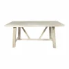 Table À Manger<Made in Meubles Table à manger avec allonges en bois de manguier blanchi Terra