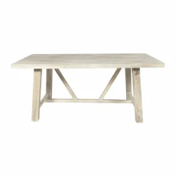 Table À Manger<Made in Meubles Table à manger avec allonges en bois de manguier blanchi Terra