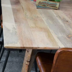 Table À Manger<Made in Meubles Table à manger avec allonges en bois de manguier Wood