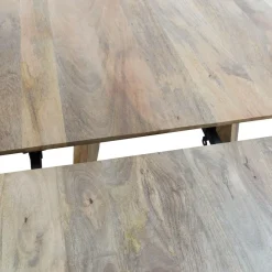 Table À Manger<Made in Meubles Table à manger avec allonges en bois de manguier Wood