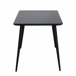 Table À Manger<Made in Meubles Table à manger avec plateau en granite noir Antonella