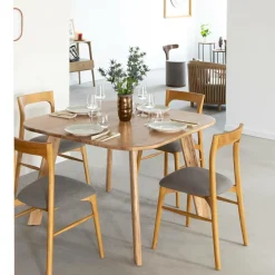 Table À Manger<Made in Meubles Table à manger en bois acacia Flora