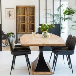 Table À Manger<Made in Meubles Table à manger en bois d'acacia Montréal