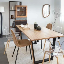 Table À Manger<Made in Meubles Table à manger en bois d'acacia Léandre