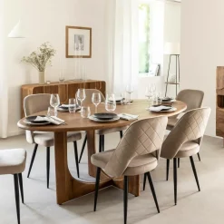 Table À Manger<Made in Meubles Table à manger en bois d'acacia Azure