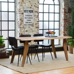 Table À Manger<Made in Meubles Table à manger en bois d'acacia 180 cm Tree