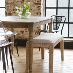 Table À Manger<Made in Meubles Table à manger en bois de manguier Louis