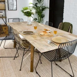 Table À Manger<Made in Meubles Table à manger en manguier Clarisse