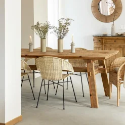 Table À Manger<Made in Meubles Table à manger en pin recyclé Blaise