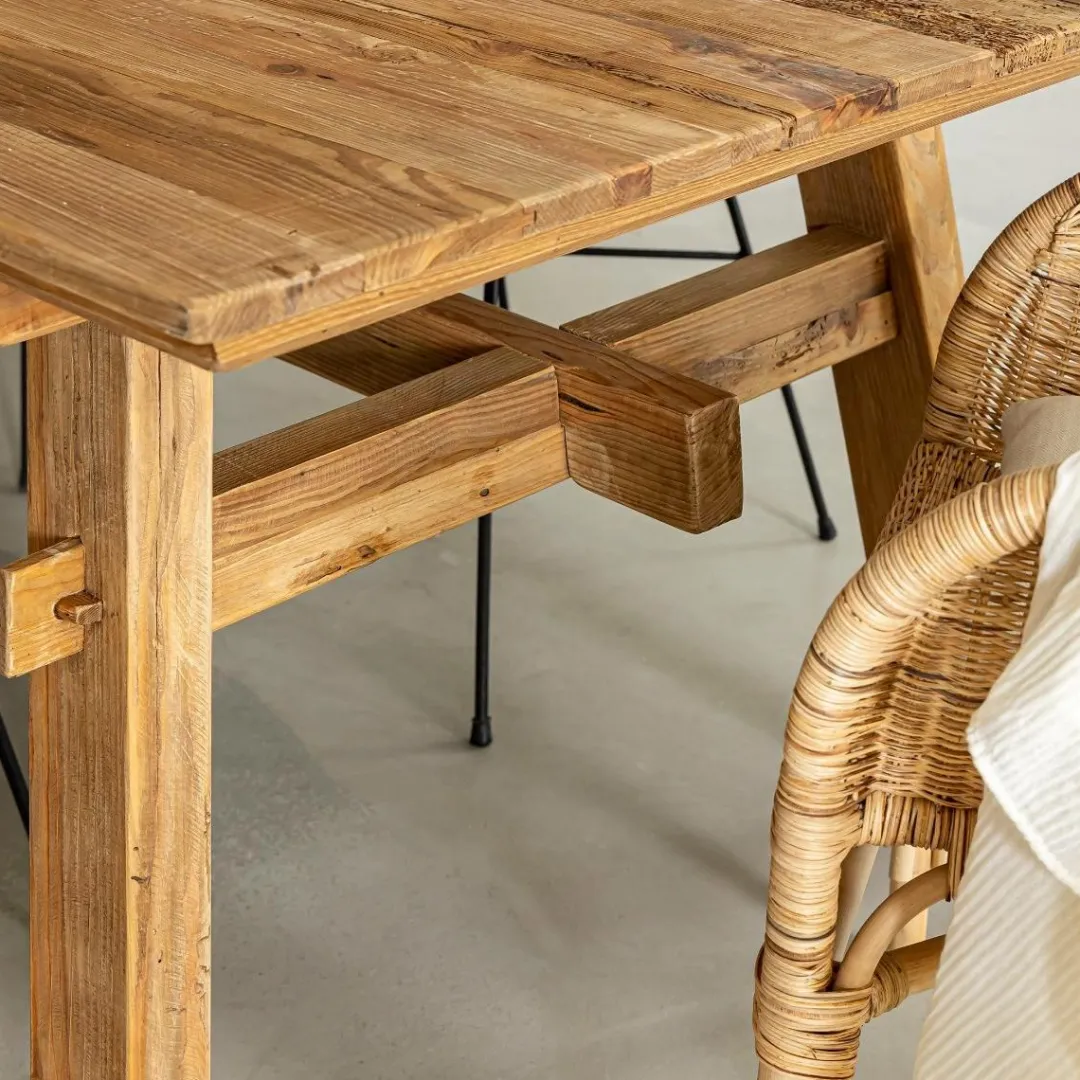 Table À Manger<Made in Meubles Table à manger en pin recyclé Blaise