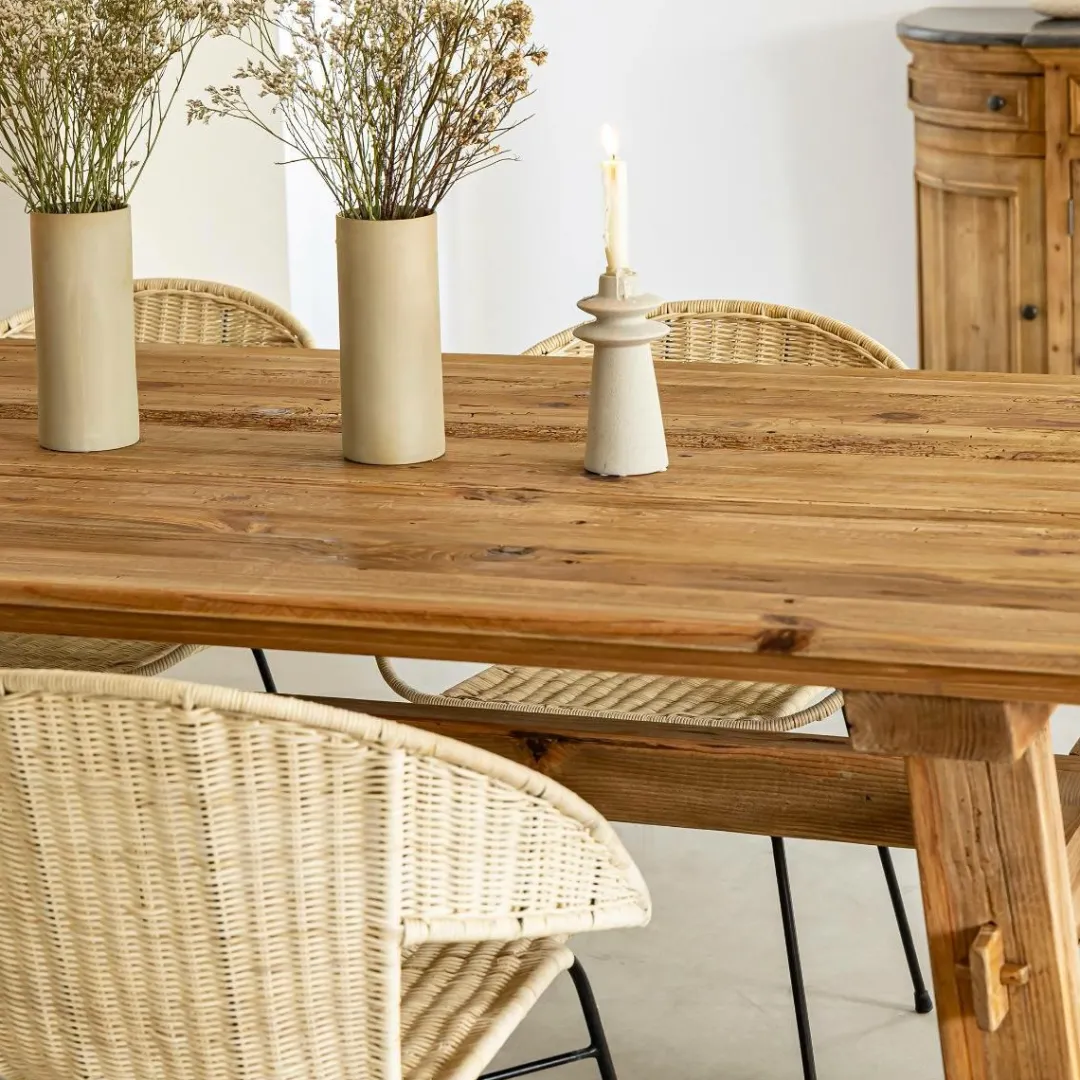 Table À Manger<Made in Meubles Table à manger en pin recyclé Blaise