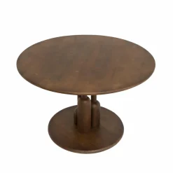 Table À Manger<Made in Meubles Table à manger ronde en bois de manguier Zola