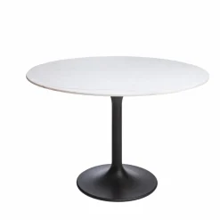 Table À Manger<Made in Meubles Table à manger ronde en marbre Servane