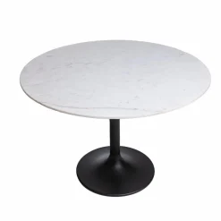 Table À Manger<Made in Meubles Table à manger ronde en marbre Servane