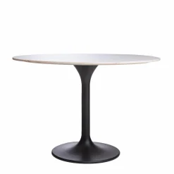 Table À Manger<Made in Meubles Table à manger ronde en marbre Servane