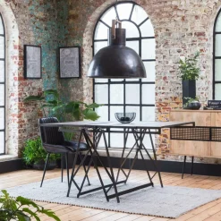 Etagère<Made in Meubles Table étagère en bois de manguier Santorini