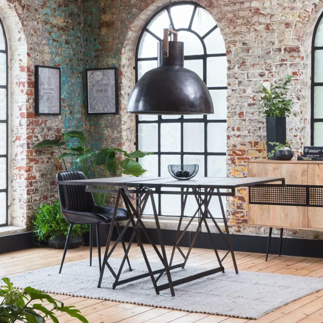 Etagère<Made in Meubles Table étagère en bois de manguier Santorini