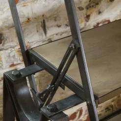 Etagère<Made in Meubles Table étagère en bois de manguier Santorini