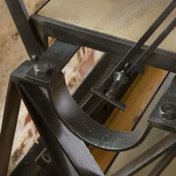 Etagère<Made in Meubles Table étagère en bois de manguier Santorini