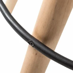 Tabouret De Bar<Made in Meubles Tabouret de bar en cuir marron Jocelin