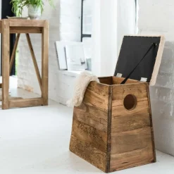 Tabouret<Made in Meubles Tabouret en bois recyclé Blaise