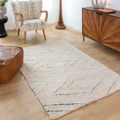 Décoration<Made in Meubles Tapis en coton Victor