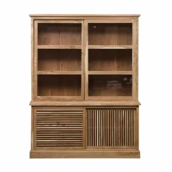 Vaisselier<Made in Meubles Vaisselier en bois d'acacia Salta