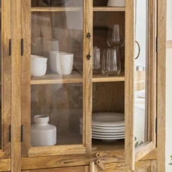 Vaisselier<Made in Meubles Vaisselier en bois de manguier Lisandro