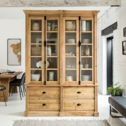 Vaisselier<Made in Meubles Vaisselier en bois recyclé Alba