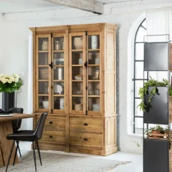 Vaisselier<Made in Meubles Vaisselier en bois recyclé Alba